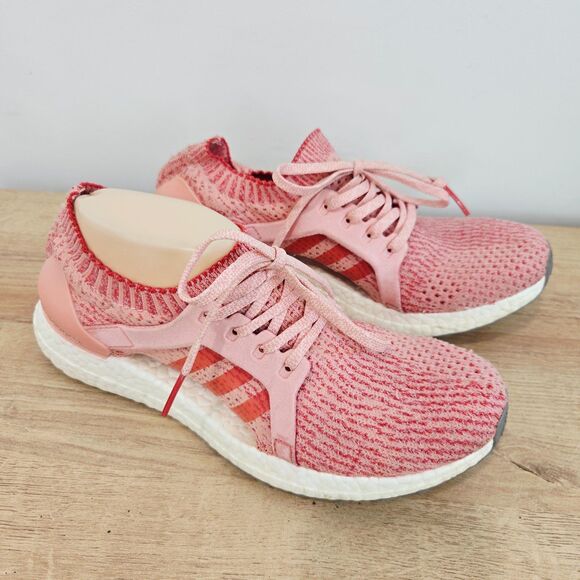 Adidas UltraBOOST X Running Shoes Womens Size 9 BB3436 Athletic Sneakers Pink - Picture 2 of 10